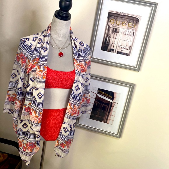 3/$50 • Shiny & Spicy | Red Bikini Bathing Suit - Picture 3 of 12